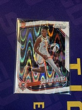 2025 Panini Prizm WNBA - Saniya Rivers #131 White Seismic Prizm (RC)