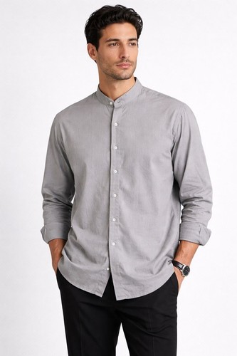Krizia, KM Krizia 100% Cotton Made In Italy Men’s Dress Button Up Shirt Size 18 36 37