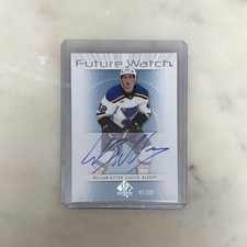 William Bitten SP Authentic 2022-23 Future Watch Auto RC #491/699