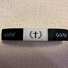 1 Black Daily Bible Verse Bracelet with NFC Christian Scripture Jesus Faith
