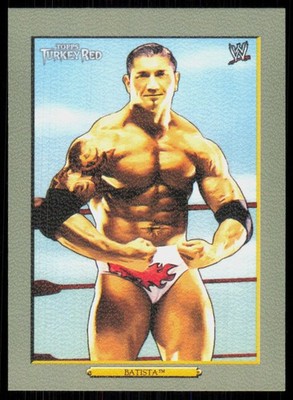 2006 Topps Heritage II WWE Turkey Red Superstars Batista #TS2
