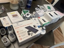 Arlo Camera System 6 Cameras Lot Chime, Doorbell, Sensors And Solar Panel BUNDLE