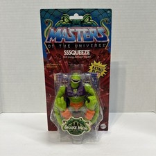 Sssqueeze Masters of the Universe MOTU Origins 2023 Action Figure Snake Men New
