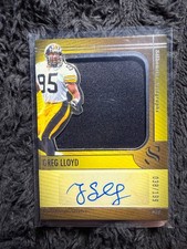 Panini 2025 Silhouette Greg Lloyd Pittsburgh Steelers Auto Patch /199 SA-GLD