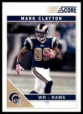 2011 Score Base Mark Clayton St Louis Rams 270