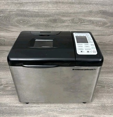 Breadman Ultimate TR2500BC Bread Machine Maker Baking Automatic 1 to 2 LB
