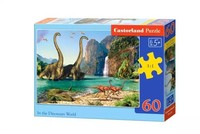 Puzzle 60 ElementóW. W śWiecie DinozauróW - Castorland