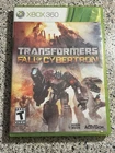 Transformers: Fall of Cybertron Xbox 360 (2012) Tested Working Manual