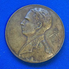 1938 Belgium King Leopold III Equestrian Medal – Van Dionant Fisch & Cie - named