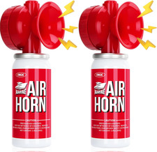 Air Horn 1.4Oz 2Pcs, Loud Mini Safety Boat Air Horn Can, Sports Event Starting H