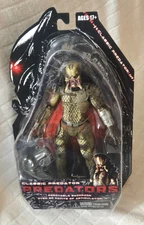 2010 NECA Predators Movie CLASSIC PREDATOR Unmasked Articulated Action Figure