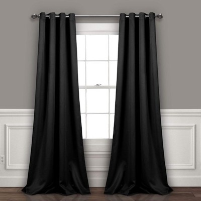 Insulated Blackout Curtain with Eyelets, Classic, Modern Design, Chic...