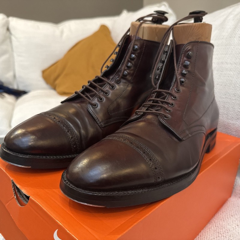 Alden Shell Cordovan Captoe Boots - Highly rated Buy It For Life recommendation