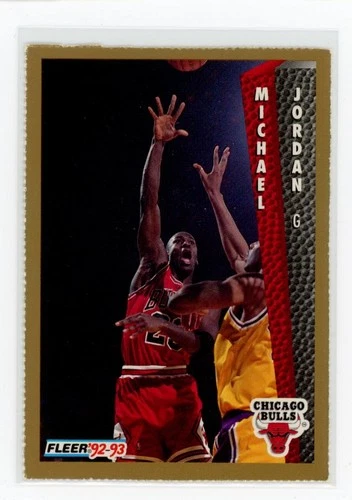 1992-93 Fleer #32 Michael Jordan Promo Sheet Singles