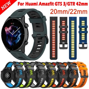 For Huami Amazfit GTS GTR 3 Pro/2e/2 Stratos 3 2 2S 1 Silicone Strap Watch  Band | eBay