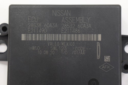 Nissan Altima 2019-2025 unidad de módulo de control de asistencia al estacionamiento OEM 285386CA3A - Imagen 10 de 11