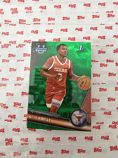 2023-24 Bowman University Chrome Sapphire Edition - Green #81 Max Abmas /99 (RC)