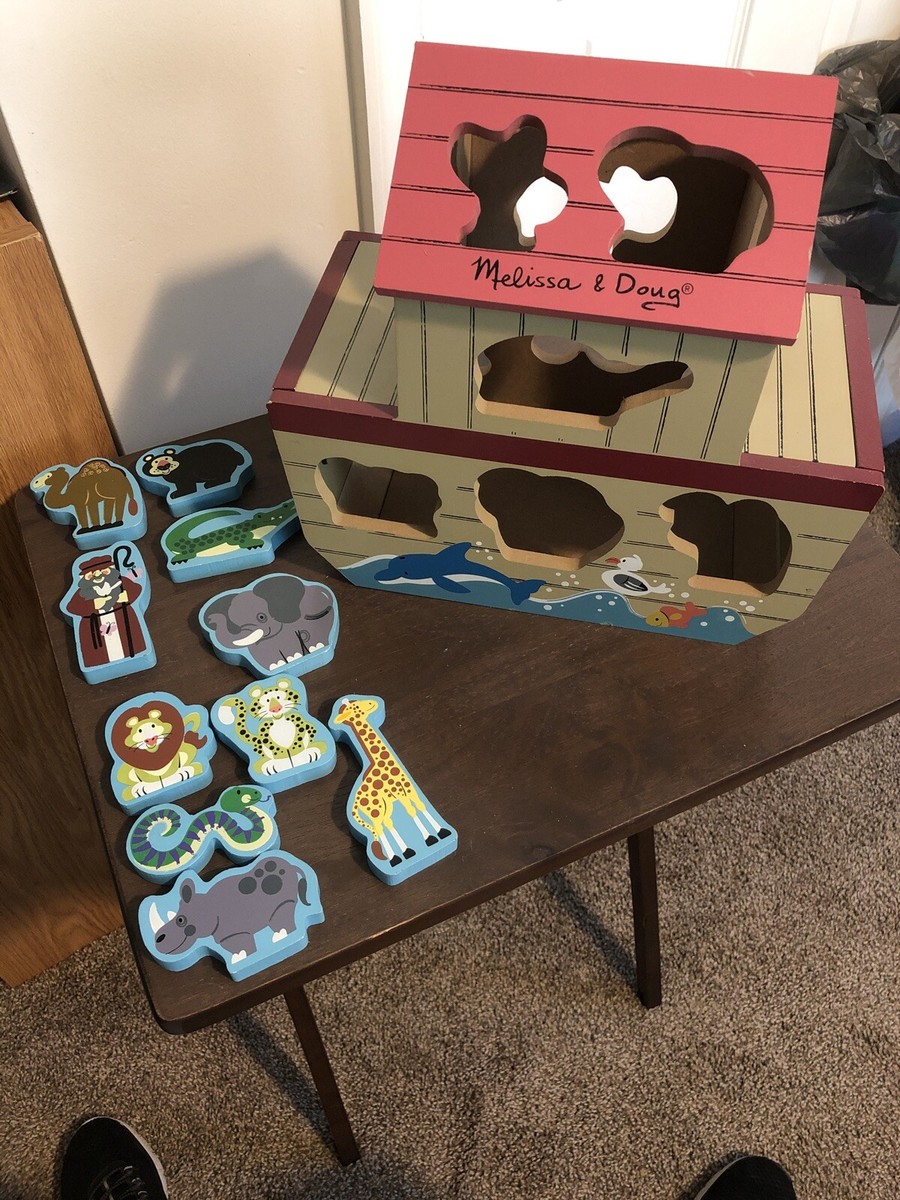 Melissa Doug Noah’s Ark Shape Sorter