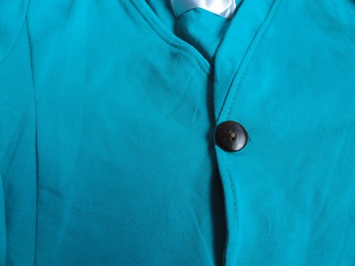 The Happy Unicorn Children's Boutique Teal Waistcoat Jacket - Size 5T - Picture 3 of 8