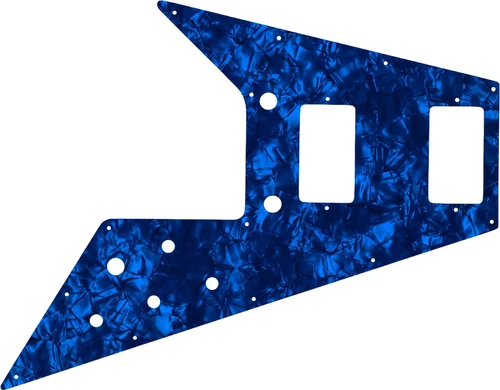 WD Custom Pickguard For Gibson 1966-1970 And 1975-1982 Flying V Mahogany Or 1...