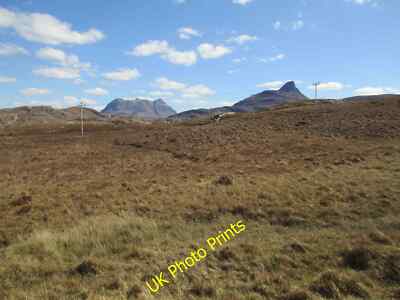 Photo 6x4 Moorland on a sunny day River Polly  c2015