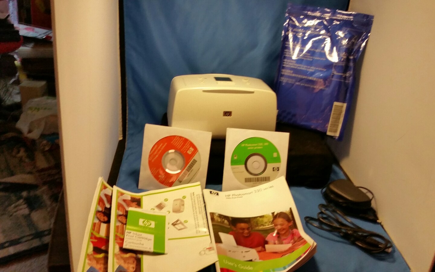 HP Portable Digital Photo Studio 145 Printer see Description NO CAMERA