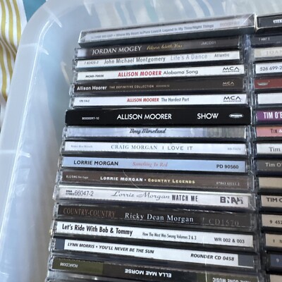 Ronnie Milsap to Kenny & Ama Smith Country/ Bluegrass CDs £7 EACH. Elvis CDs £10