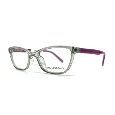 KP 8009 SKY Pink clear Rectangle Kids Eyeglasses Frame 45[]16 125 mm