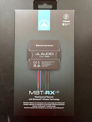 JL AUDIO MBT-RX V2 Marine Weatherproof Receiver w/Bluetooth