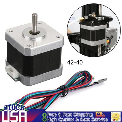 3D Printer 42-40 1.0A X/Y/E-axis Stepper Motor For Creality Ender 3Pro CR-10