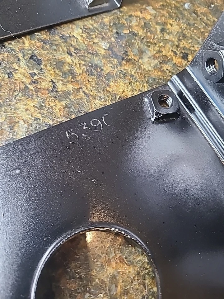 1964-65 OEM Cadillac крыло удлинитель фары поддержки ракетка пара слева справа  - Изображение 2 из 4