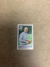 US Postage #2376  KNUTE ROCKNE 1988 22 Cent MNH Stamp Free Shipping