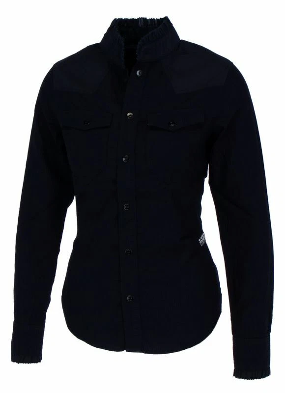 G-STAR RAW DENIM WESTERN KICK FRILL SLIM SHIRT Damen Hemd