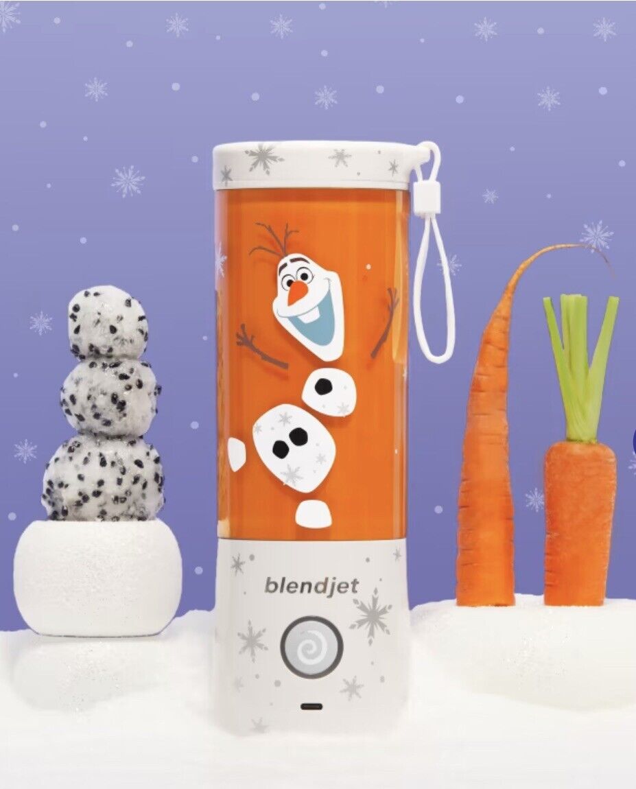 BlendJet 2 Blend Jet Portable Smoothie Blender Disney Frozen Olaf NEW