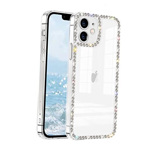 Compatible with Case Bling Diamond Rhinestone Cute for Girls iPhone 11 Clear