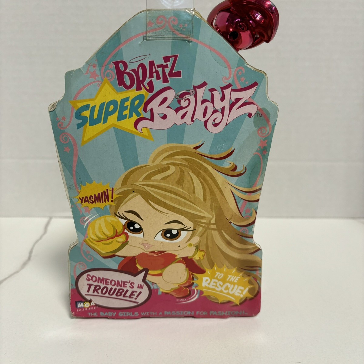 Bratz Super Babyz NIP Easy Open Package Yasmin With Frog Action
