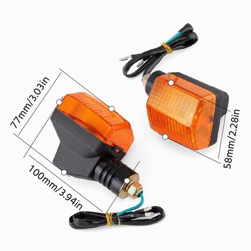 For Honda XL250/350R XL600R XR650L Zoomer NPS50 Ruckus 2X Rear Turn Signal Light - Picture 2 of 12