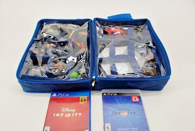 Disney Infinity Marvel Super Heroes Games PS4 PS3 , Portals, Power Discs & Case+