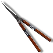SUIZAN Japanese Hedge Shears 22.6" Professional Garden Clippers Precise Trimming