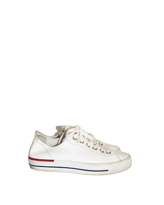 $400 PAUL GREEN Carly Low Top Sneaker leather LACE-UP SHOES 6.5 AUS Size 9 US PAUL GREEN Carly Low Top Sneaker leather LACE-UP SHOES 6.5  main image 4