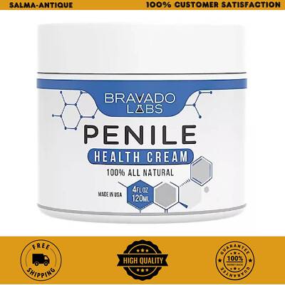 Premium Penile Health Creme - 100% Natural Penile Cream Lotion For Men's Health