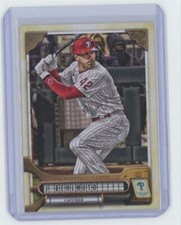 2022 Topps Gypsy Queen Jackie Robinson Day Logo Swap J.T. Realmuto Phillies
