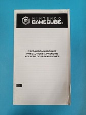 Nintendo Gamecube Health And Safety Precautions Booklet White Pm-dol-usa-2