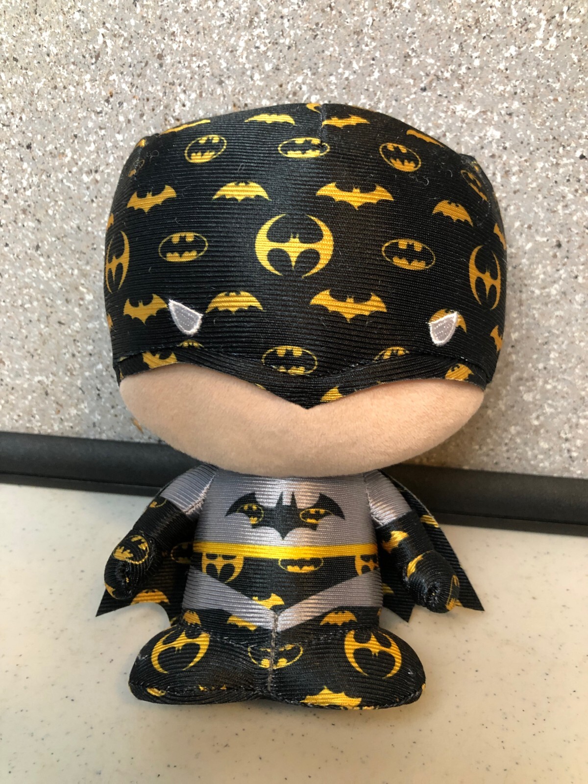 BATMAN 80th Ann. Bat Symbol Evolution Plush 10" YuMe DZNR Emblem