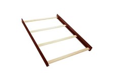Full-Size Conversion Kit Bed Rails for Select Bassett Baby Cribs Cherry