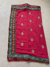 Women Designer Sari Stitched Blouse Party wear Saree
