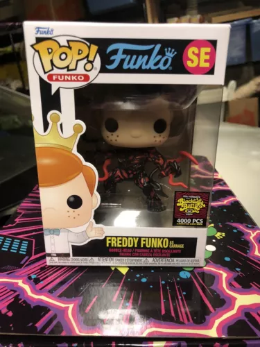 2022 SDCC Funko Fundays Freddy Funko as Carnage LE 4000
