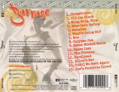 Barrage – Barrage / (M2S2 0499) (Canada) / CD 56775049928| eBay