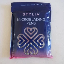 STYLIA 20 Pc Microblading Pens Double Sided Crystal Pen