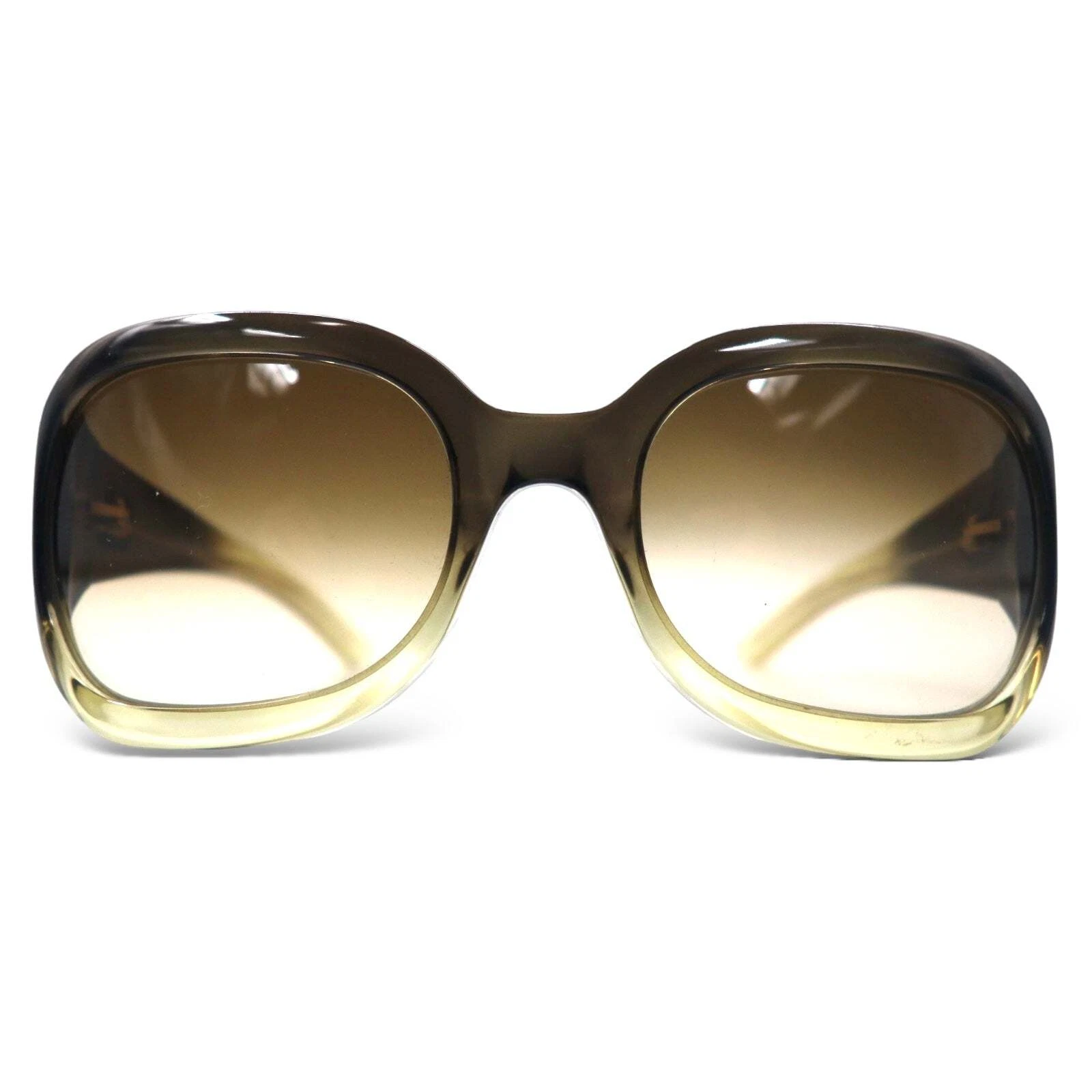 Lunettes de soleil GUCCI papillon KAKI GG2572/S JB5 60 □ 22 FABRIQUÉES en italien